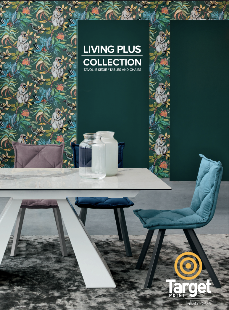 Catalog LIVING PLUS collection Target Point (tables, chairs, stools)